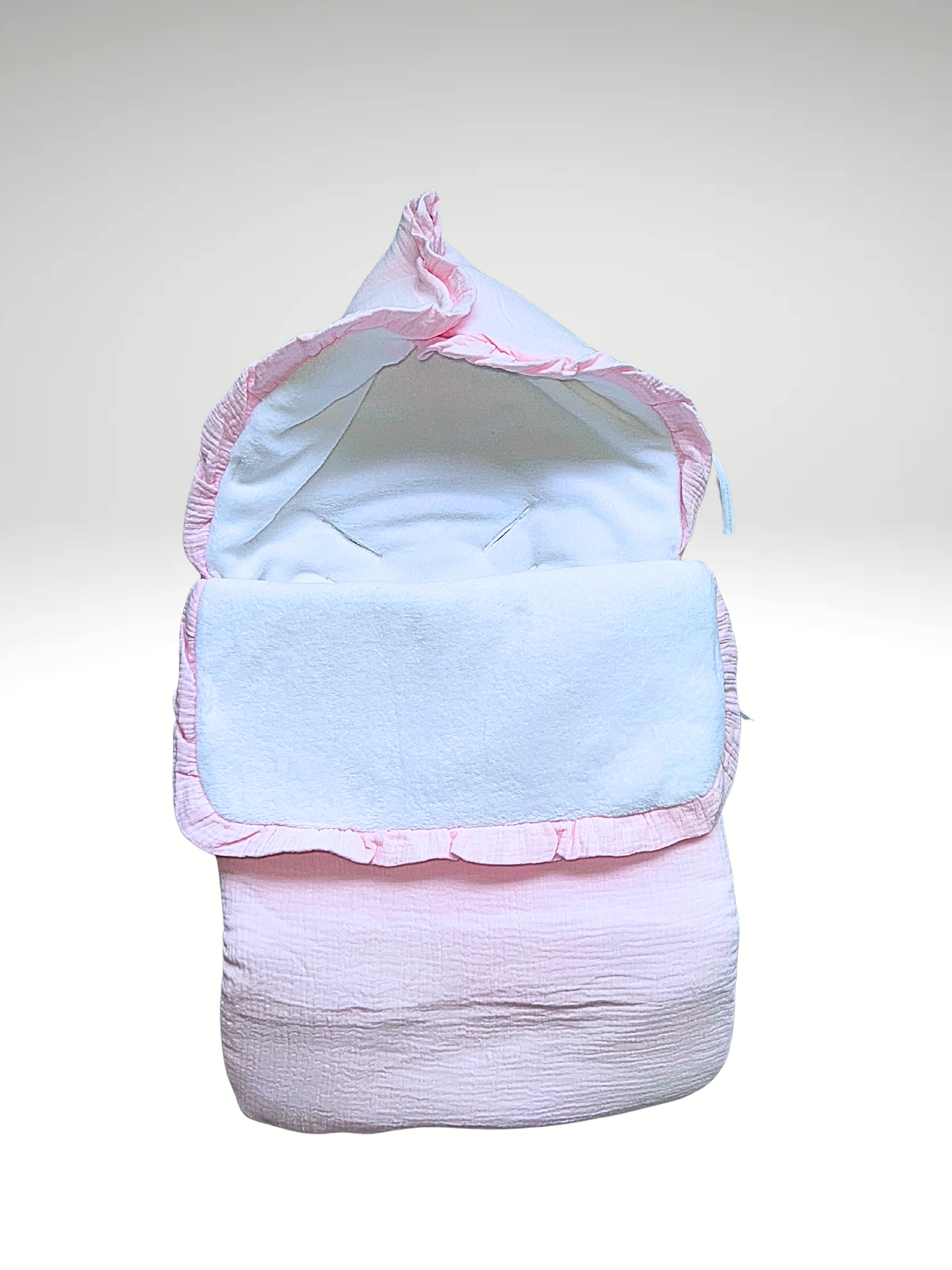 Nid d’ange en gaze de coton intérieur polaire