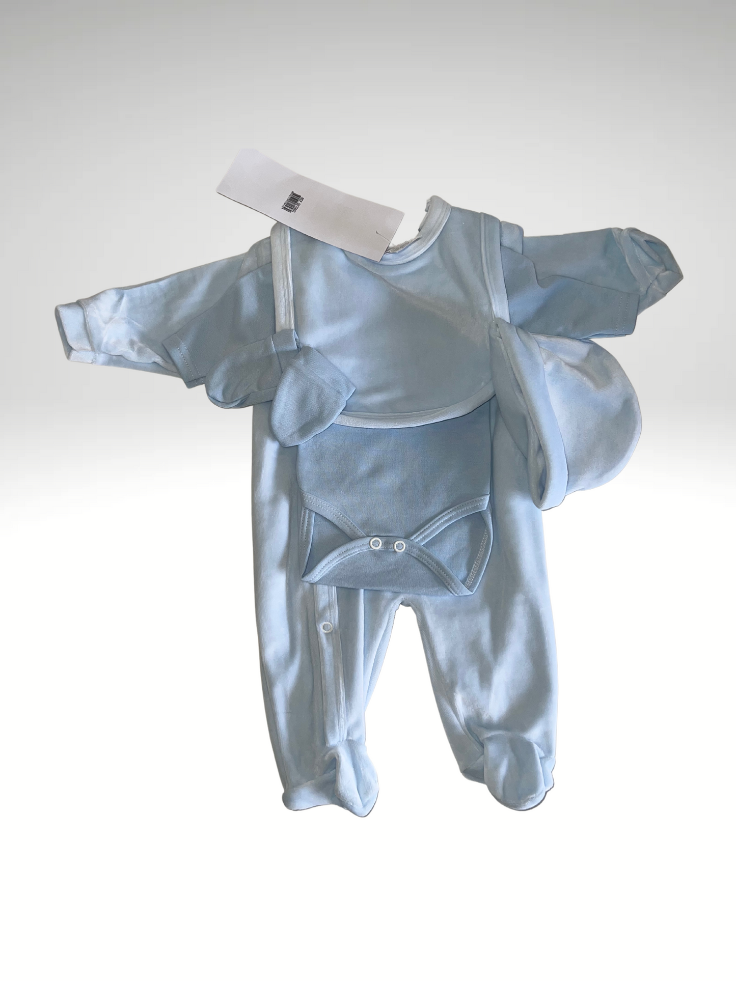 Pyjama 5 pièces velour