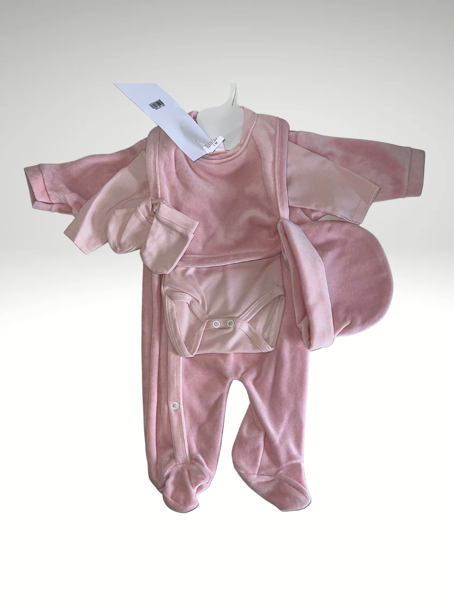 Pyjama 5 pièces velour