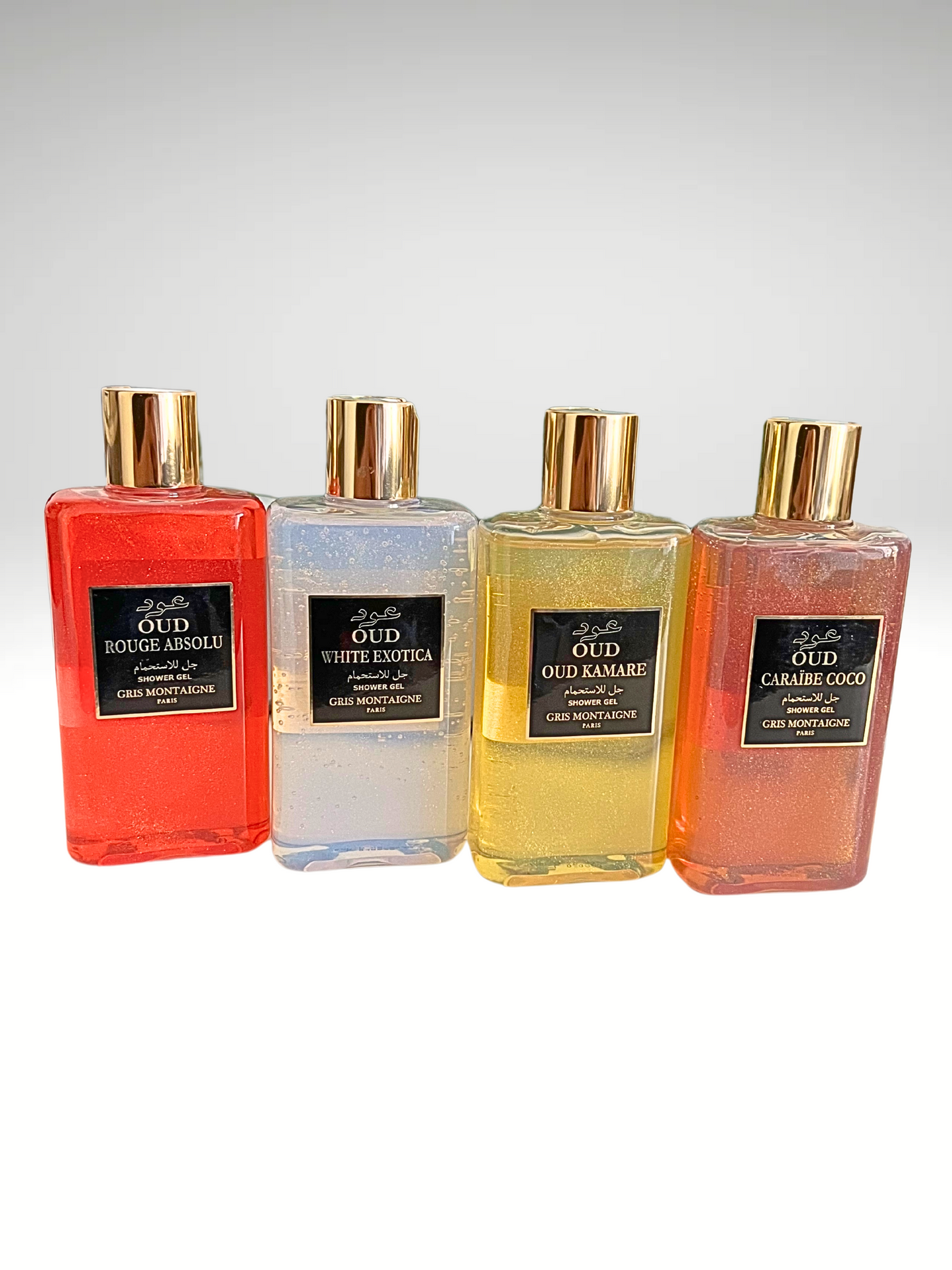 Gel douche rouge absolu gris montaigne