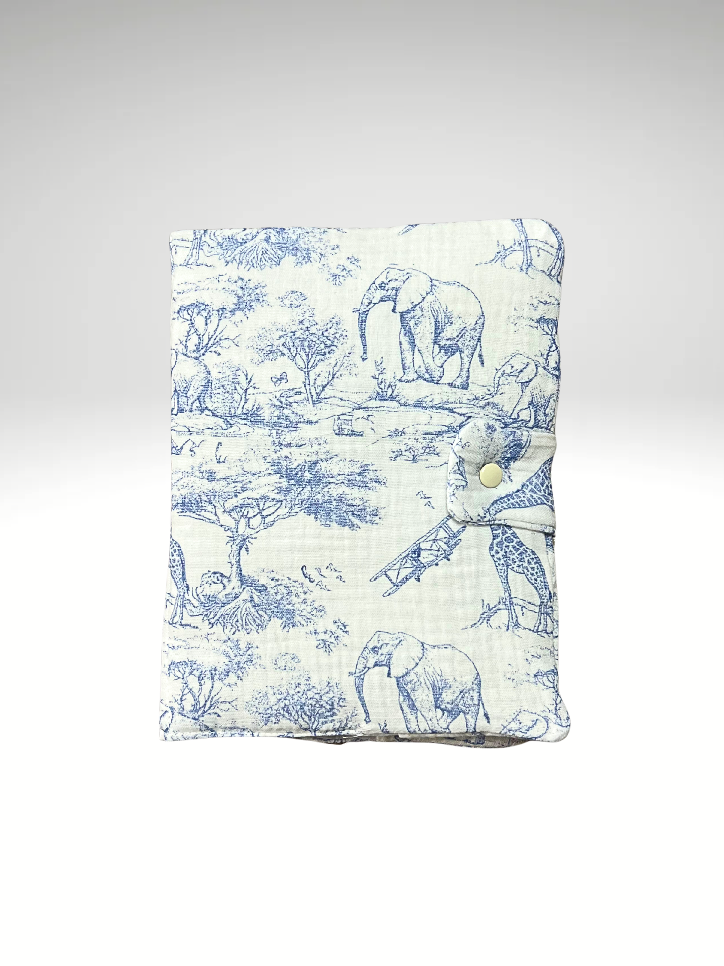 Protège carnet de santé SAFARI gaze de coton