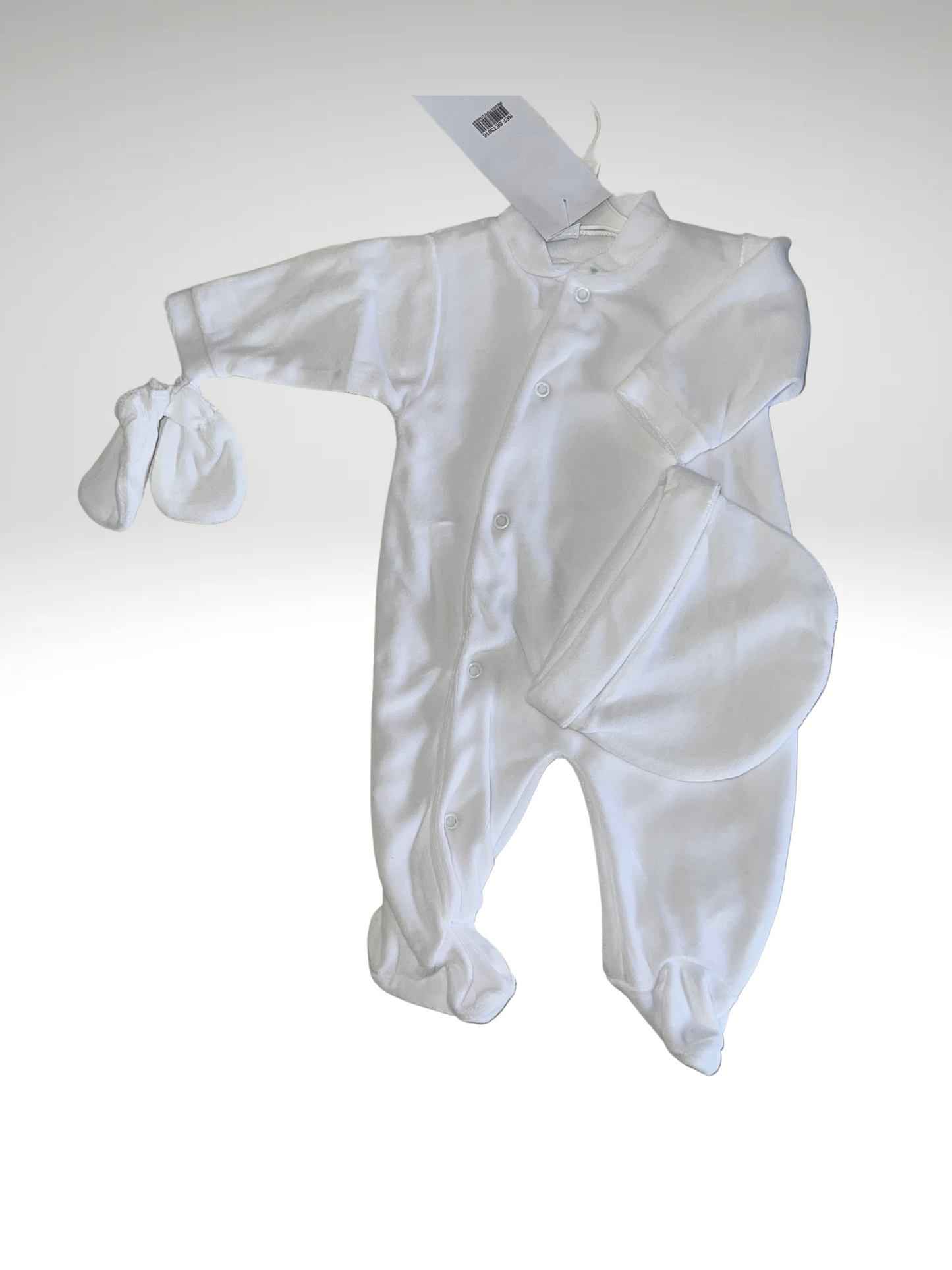 Pyjama 3 pièces velour