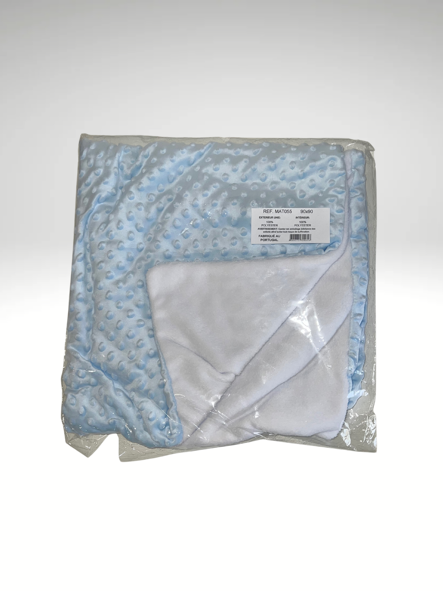 Plaid bébé minky intérieur polaire