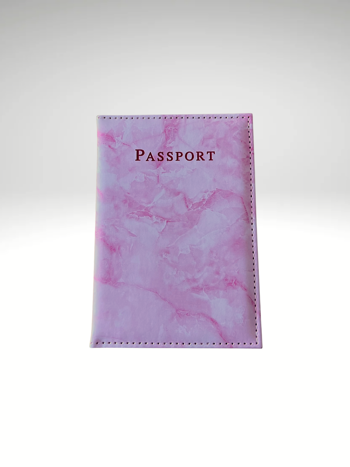 Protége passeport marbré
