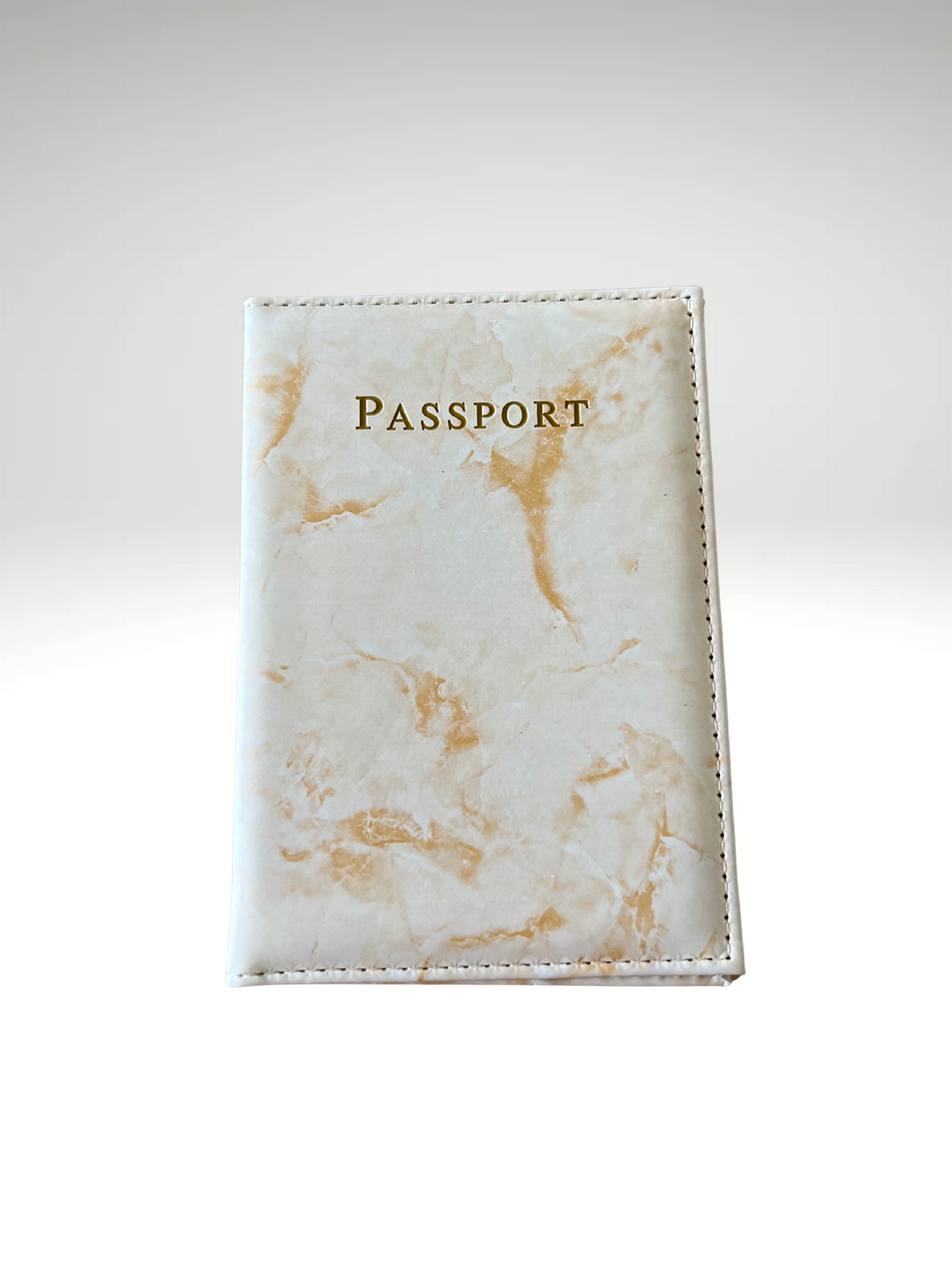 Protége passeport marbré