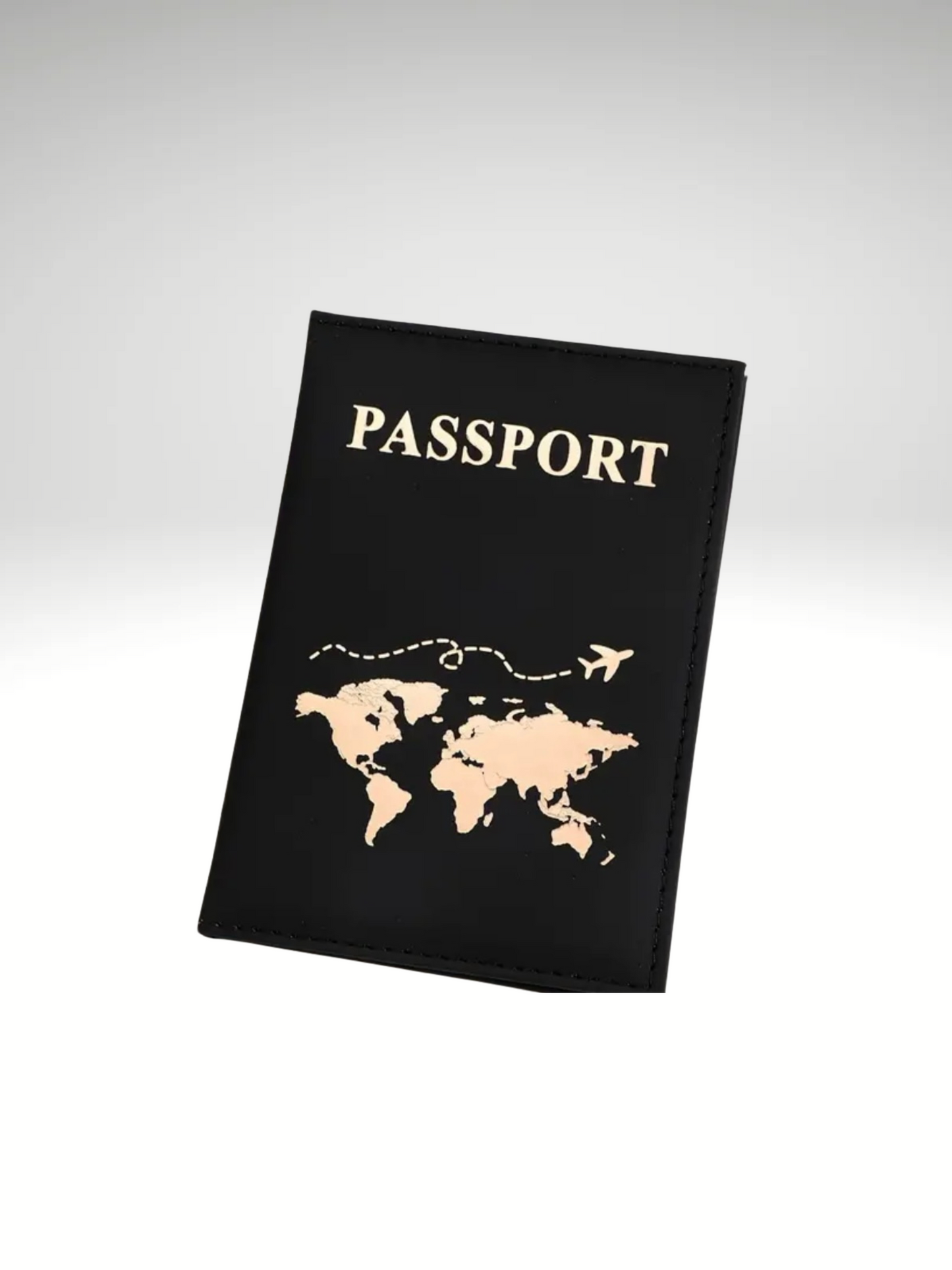 Protége passeport carte du monde