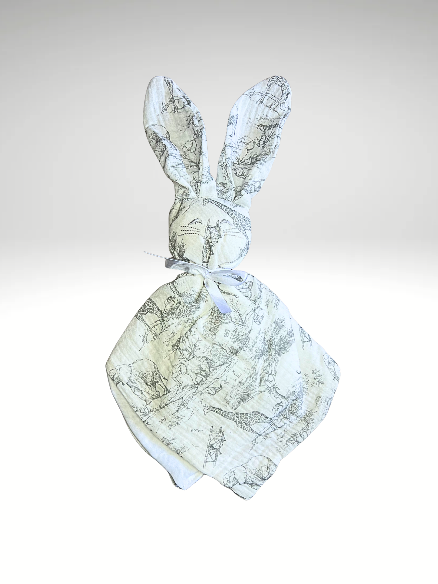 doudou lapin SAFARI en gaz de coton