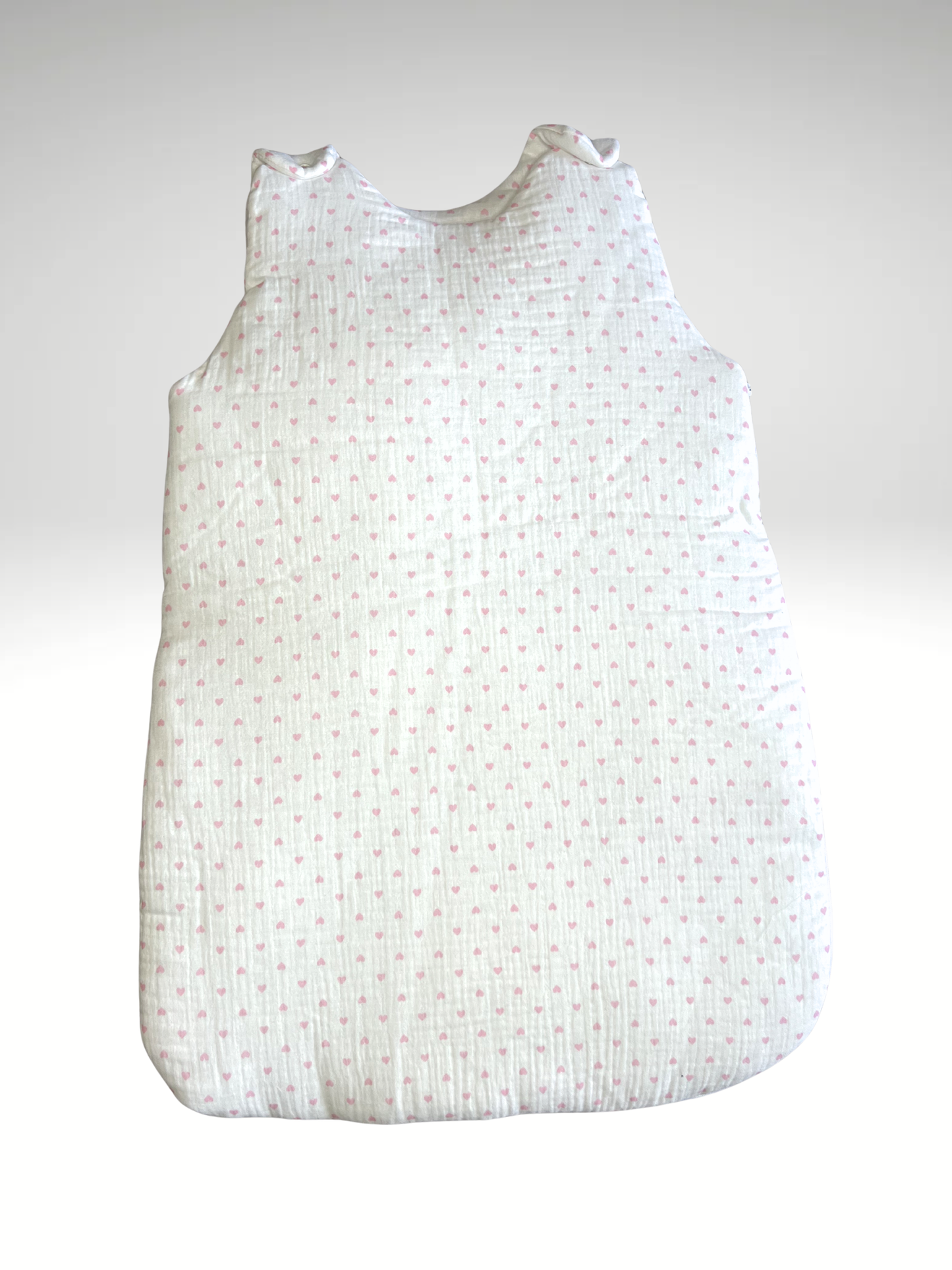 Gigoteuse coeurs ♥️ en gaze de coton
