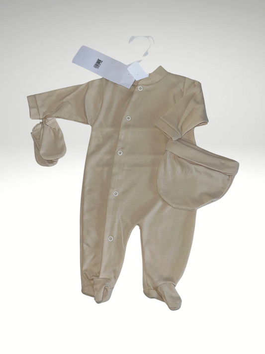 Pyjama 3 pièces coton