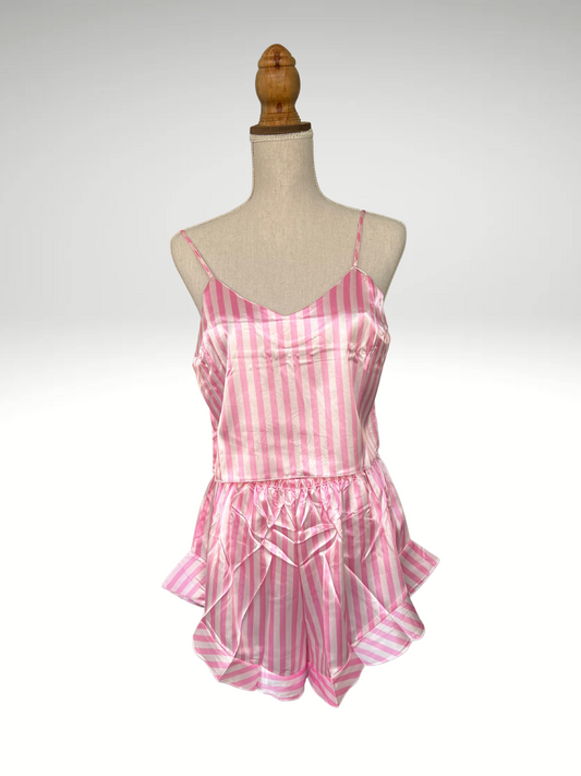 Ensemble shorty victoria en satin (116)