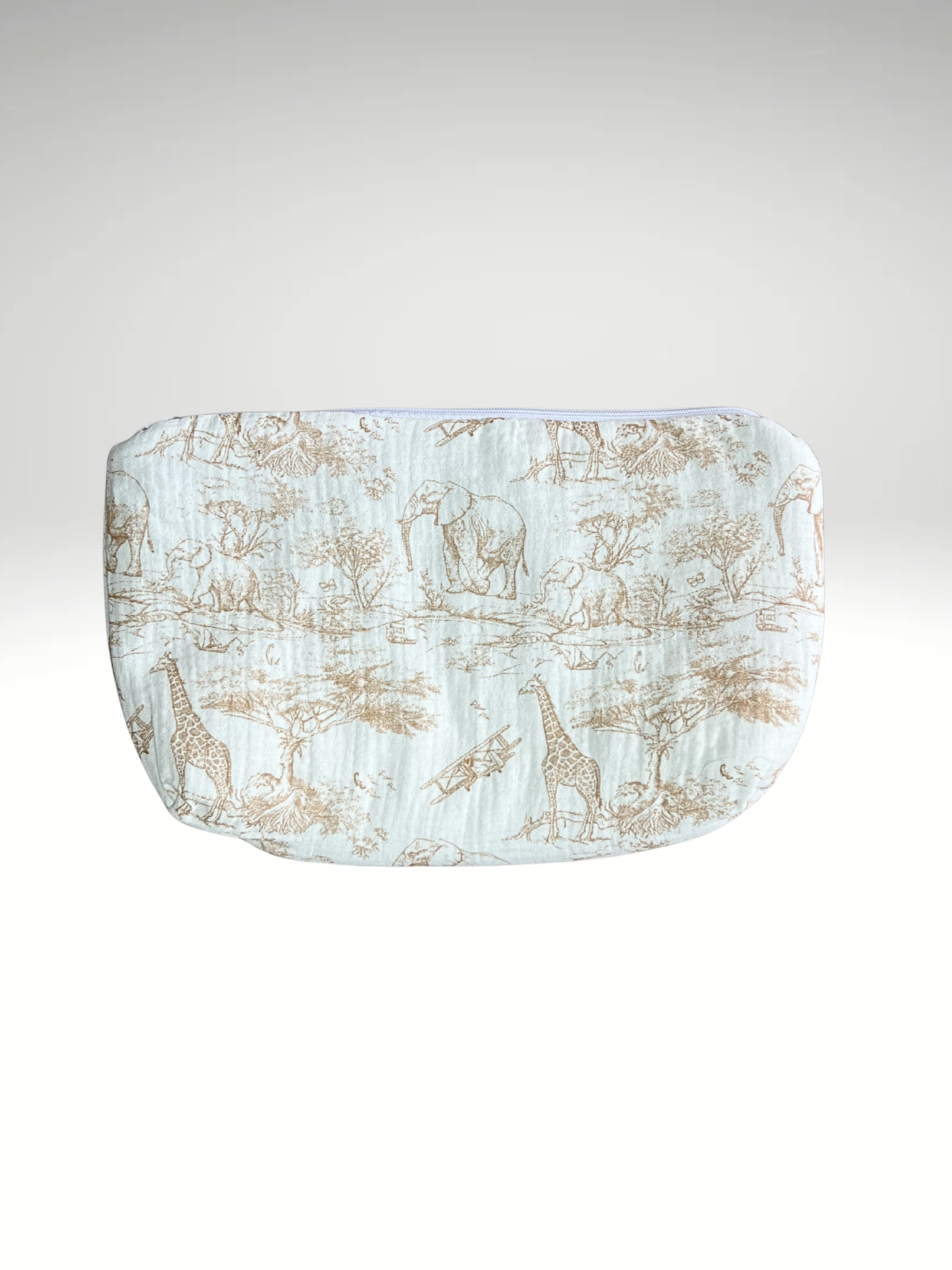 Trousse de toilette SAFARI en gaze de coton