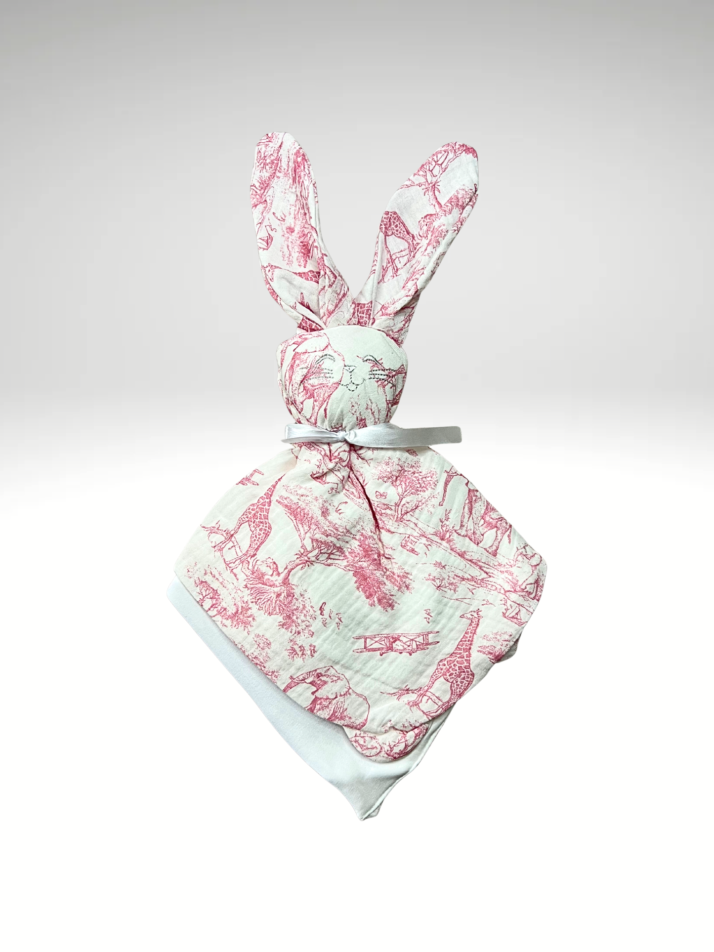 doudou lapin SAFARI en gaz de coton