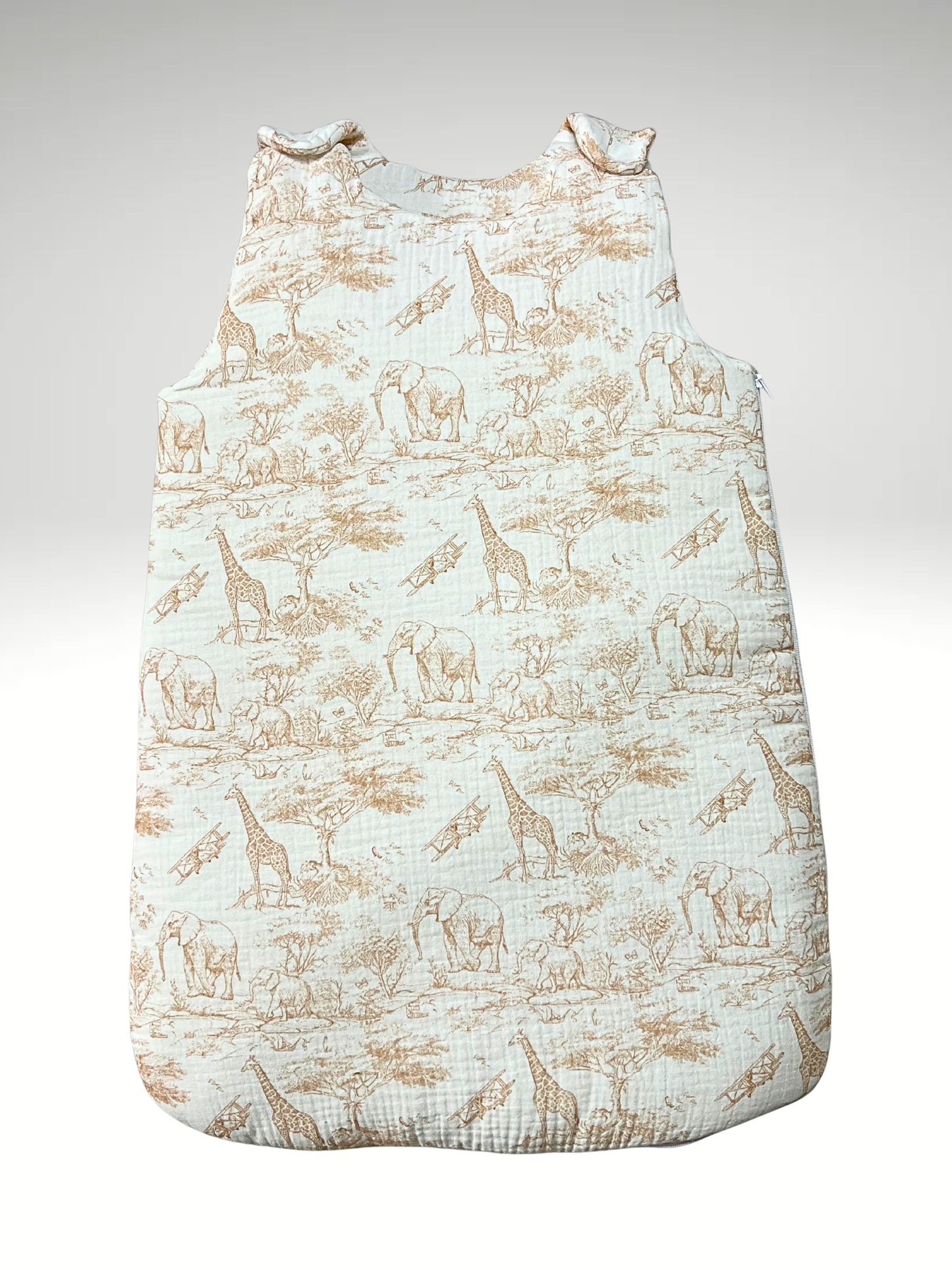Gigoteuse SAFARI en gaze de coton