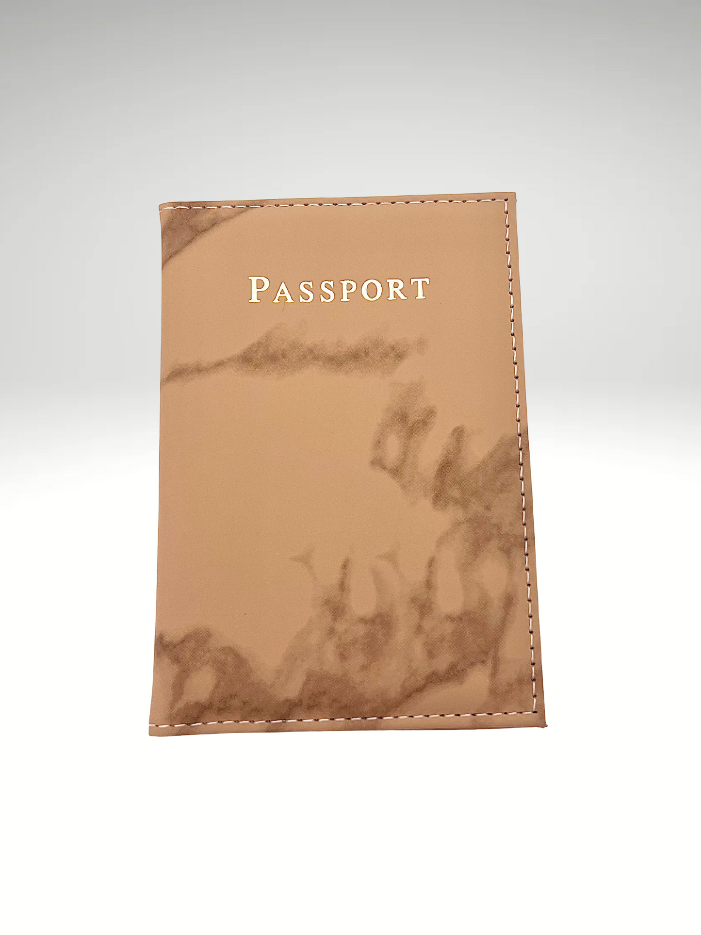 Protége passeport marbré