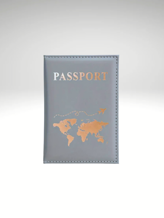 Protége passeport carte du monde